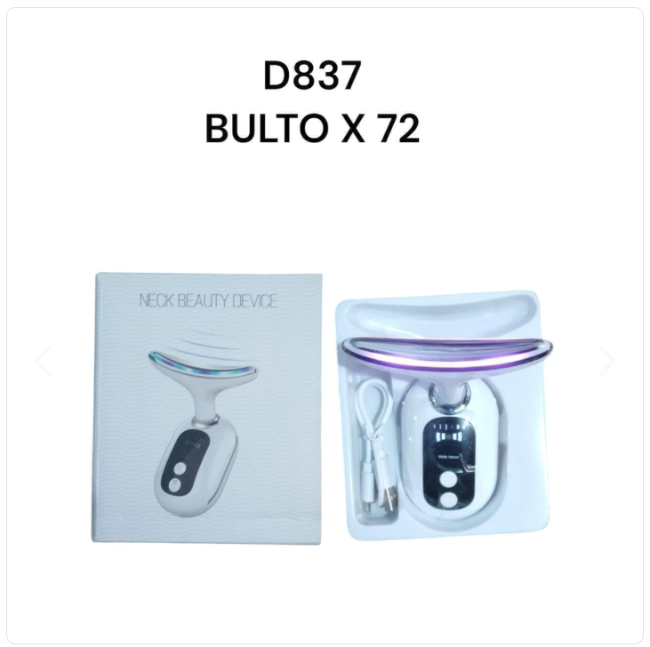 Masajeador facial 7 luces