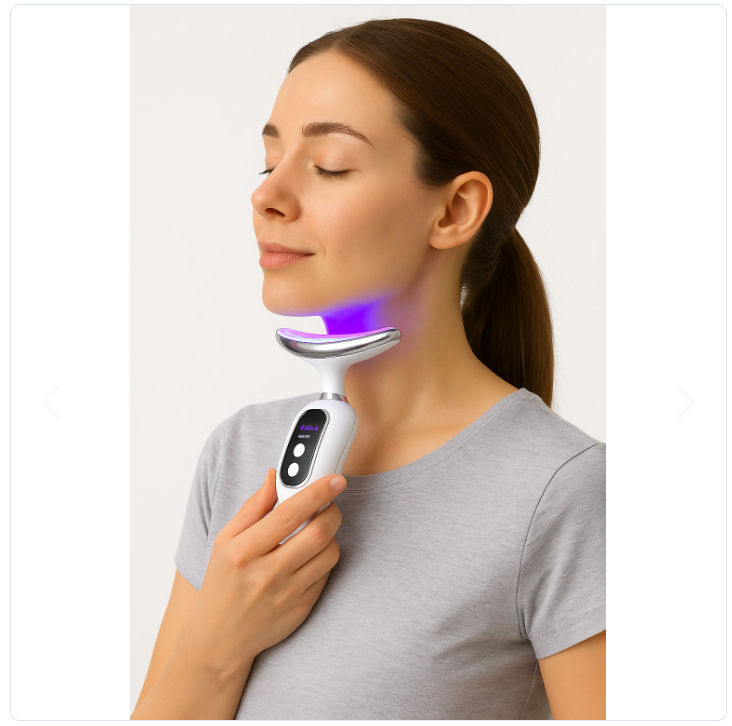 Masajeador facial 7 luces