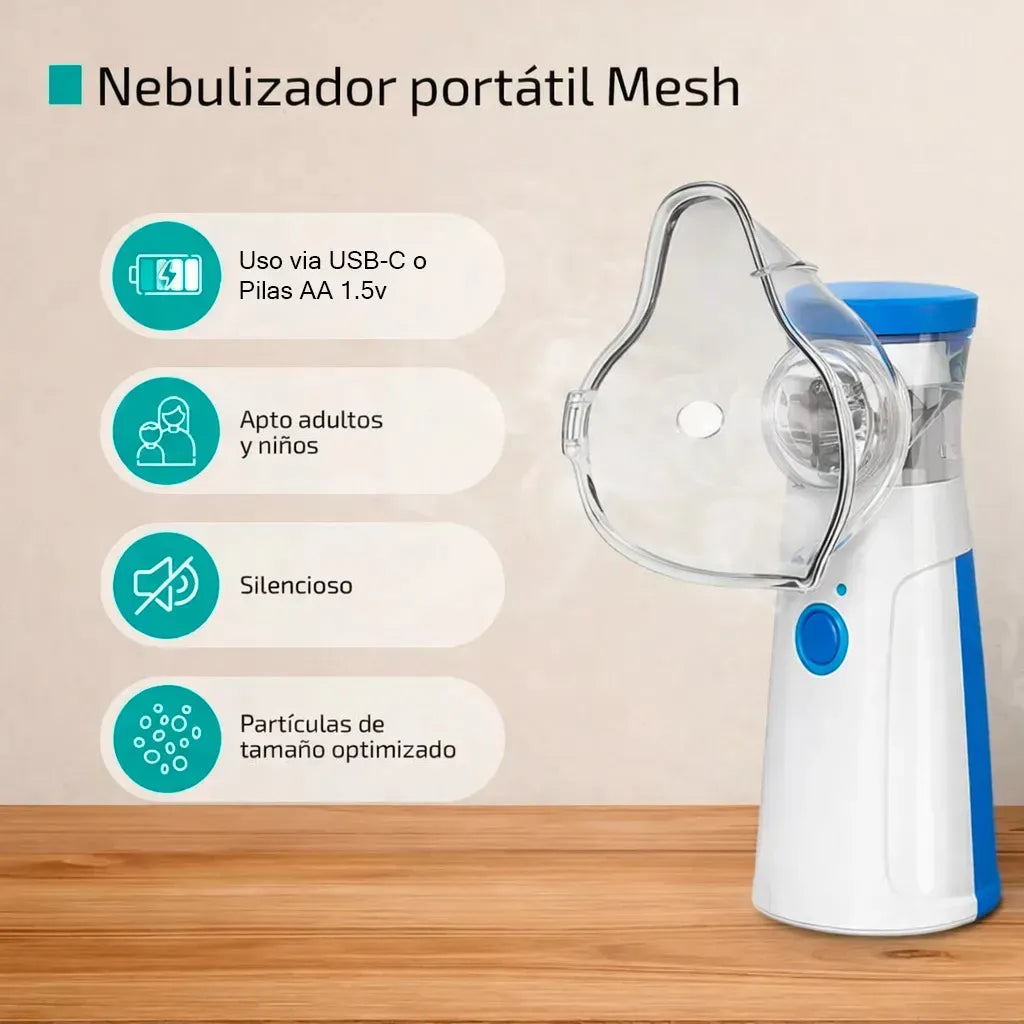 Nebulizador Portartil Mesh JLS-W302
